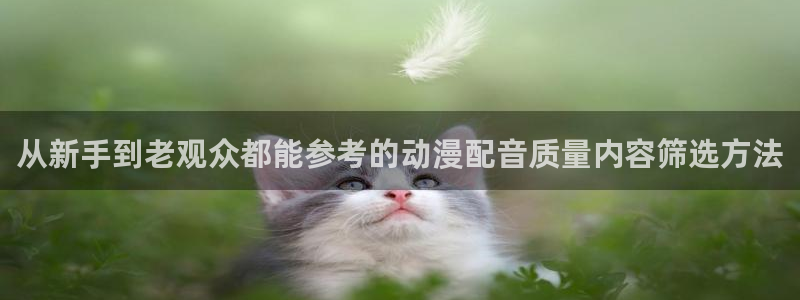 汗汗漫画在线高清：从新手到老观众都能参考的动漫配音质量内容筛选方法配图