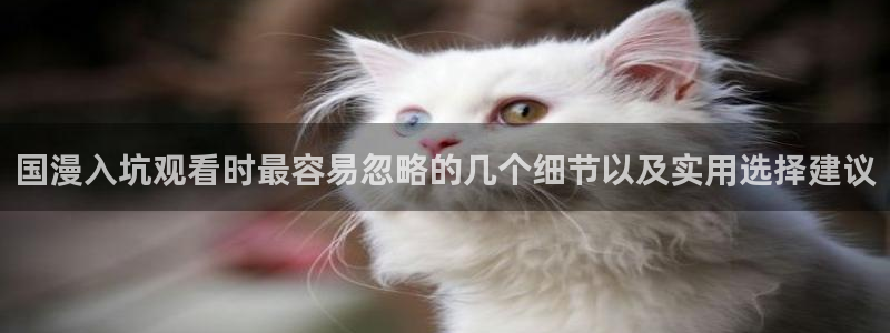 汗汗漫画免费观看完整版:国漫入坑观看时最容易忽略的几个细节以及实用选择建议配图